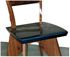 Modern handmade dining chair